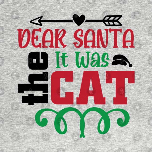 Dear Santa it was the cat by MZeeDesigns